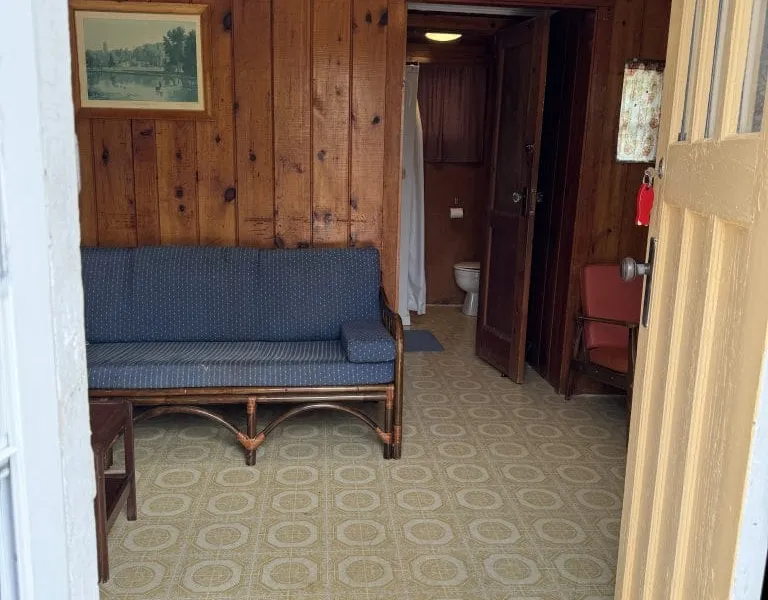 A Bungalows on the Beach cabin interior