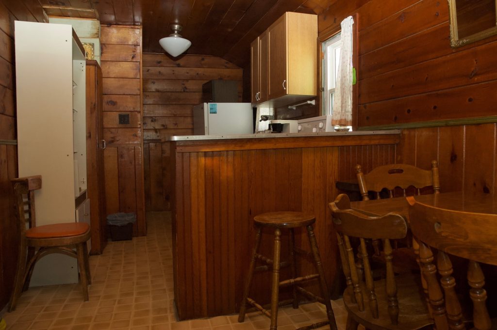 Kitchen counter and dining table